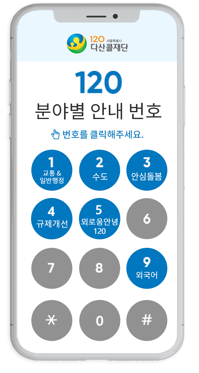 고객센터 ARS 120 안내